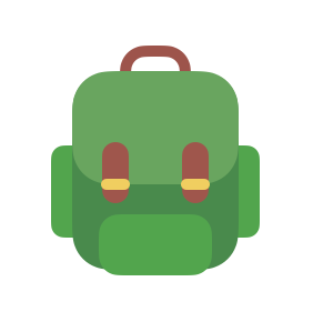 The Backpack's logo